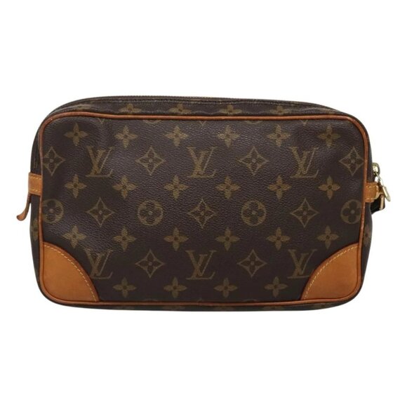 LOUIS VUITTON Monogram Marly Dragonne GM Clutch Bag - Picture 3 of 16